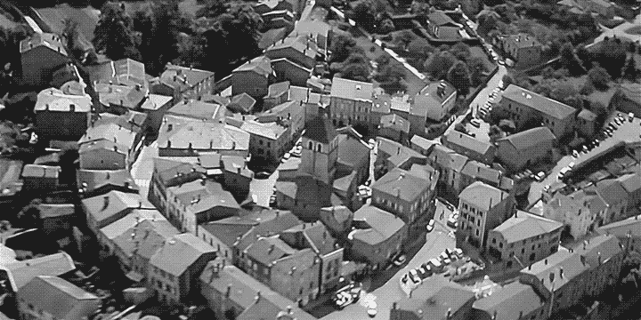 Village de Saint Félicien en Ardèche